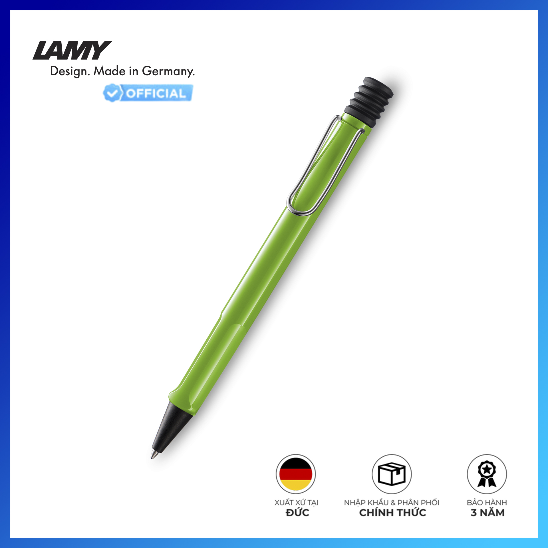 Bút Bi Lamy Safari Green 213 - Mực Xanh - 4025549