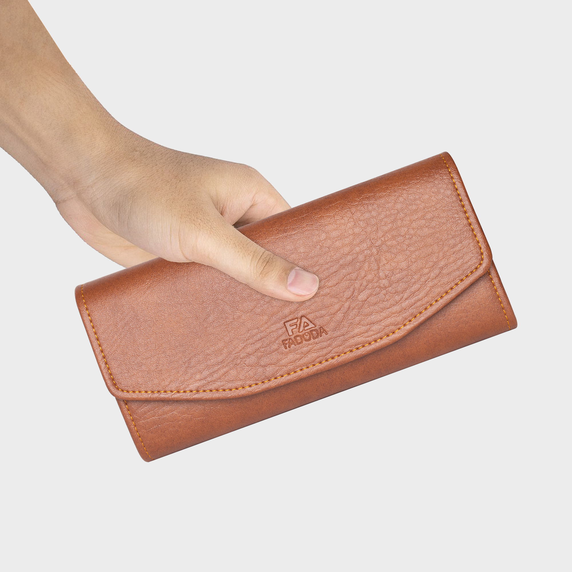 Ví nữ cầm tay nắp gập Fadoda FVN17