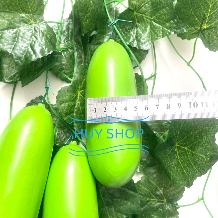 Dây Trái BÍ ĐAU nhân tạo trang trí - Trái Cây giả