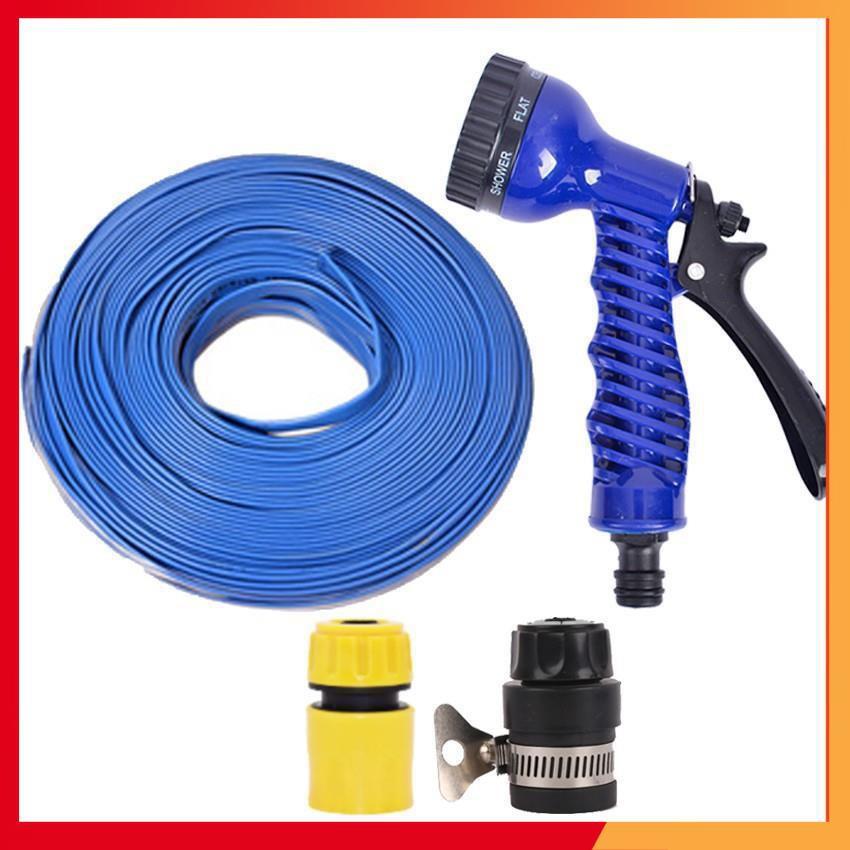 Bộ dây tăng áp 3 lần vòi xịt nước rửa xe, tưới cây loại 7-10m 206843