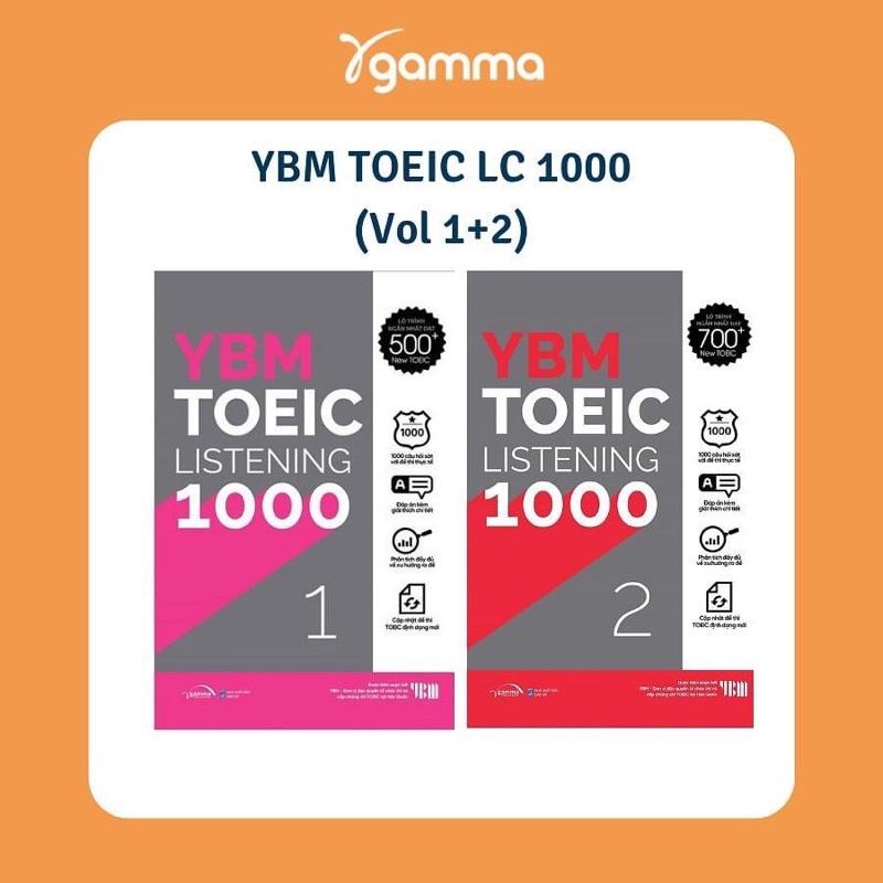 Combo YBM TOEIC 1000 - Bản Quyền