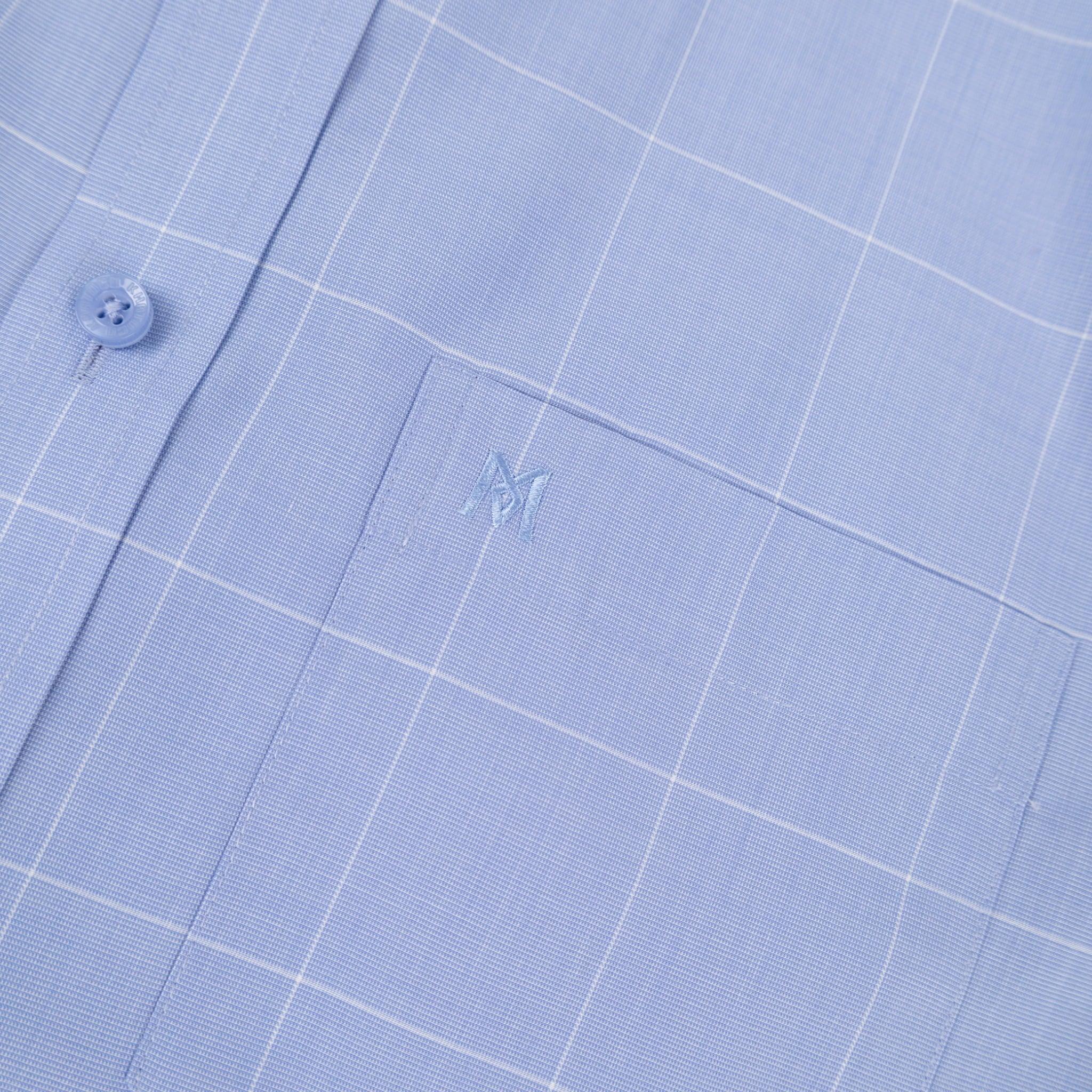 Áo sơ mi nam KHATOCO Tailor Fit dài tay A1MD538T1-CNCR790-2707-D