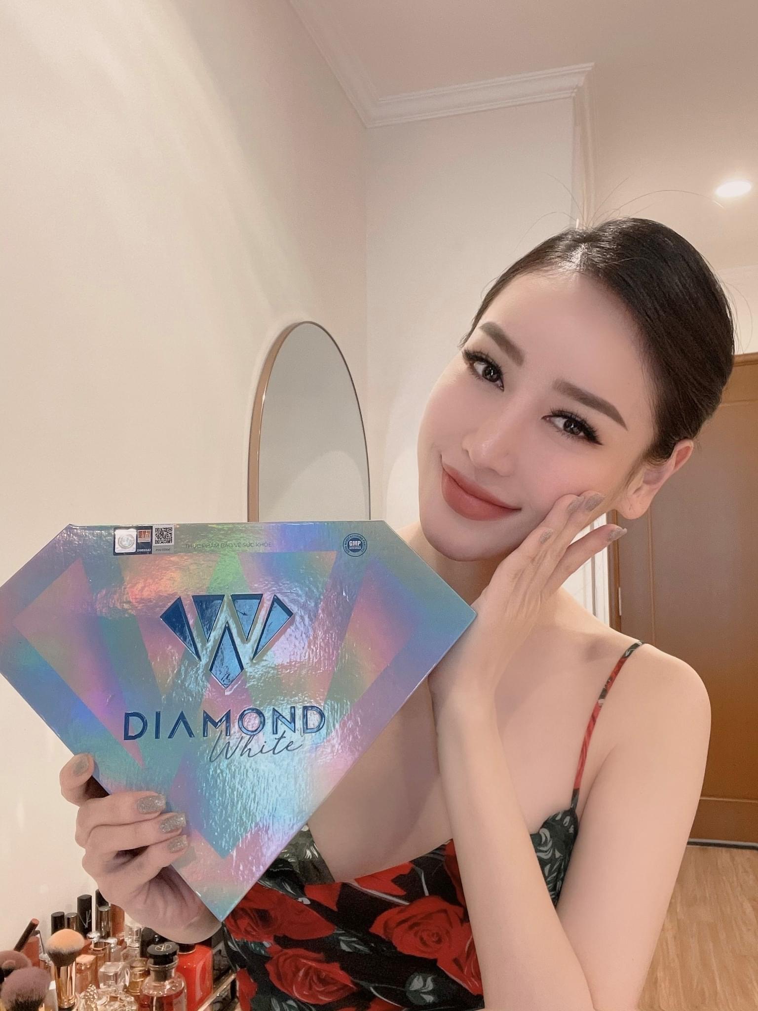 Viên Uống Trắng Da DIAMOND WHITE Hỗ Trợ Dưỡng Trắng, Giúp Da Căng Bóng, Mờ Nám Tàn Nhang, Mang Lại Làn Da Trắng Sáng Mịn Màng