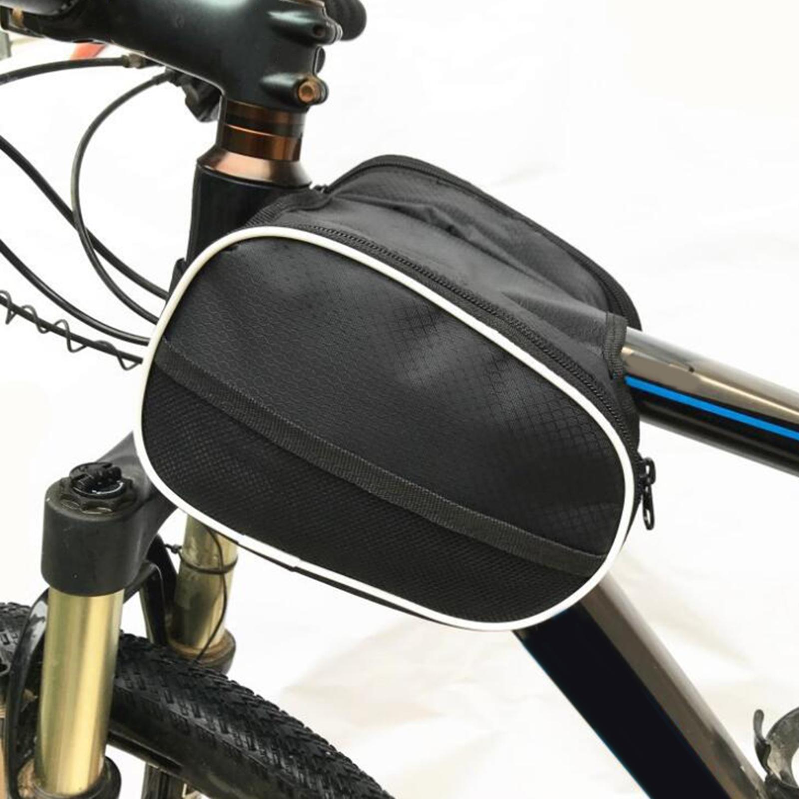 Bike Panniers Double Side Bikes Bag Saddle Bag Bag Front Frame Bag Bag for Road Bikes Camping Picnic Accessories