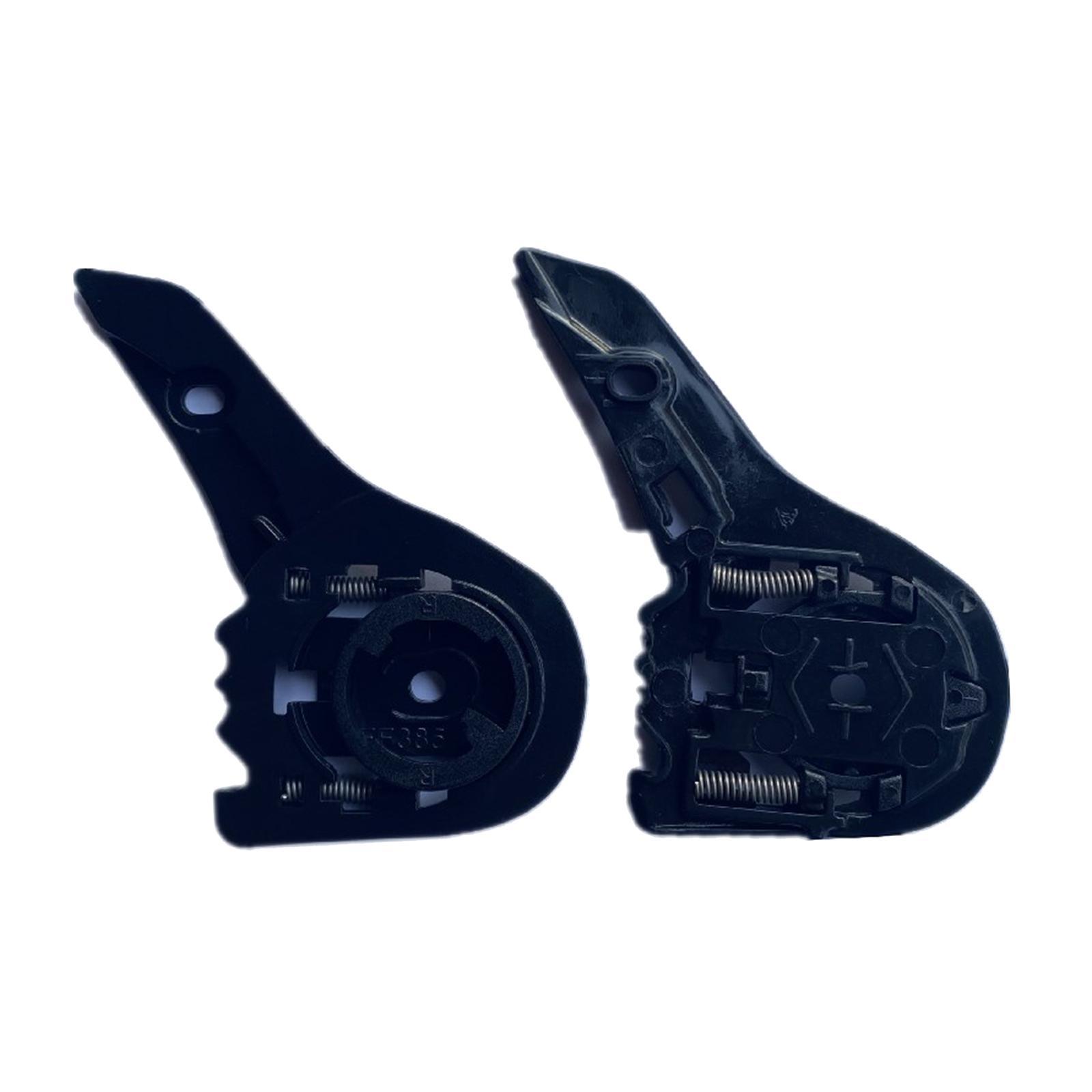 Helmet Lens Base, Left Right Helmet Visor Support, Visor Shield Gear Base Plate, for LS2 Ff358 396 385 Easy to install, ready to use