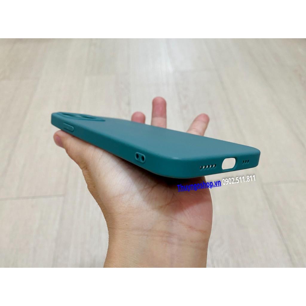 Ốp silicon full camera màu sắc trẻ trung dành cho Iphone 12 Mini - 12 - 12 Pro - 12 Pro Max