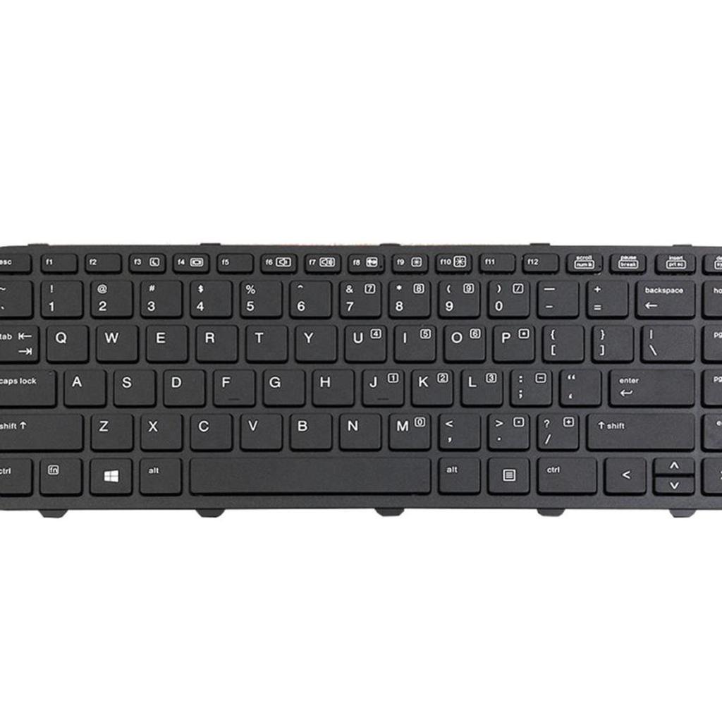 US Keyboard with Frame for HP ProBook 440 G0 440 G1 445 G1 PK1315D1A0 Laptop