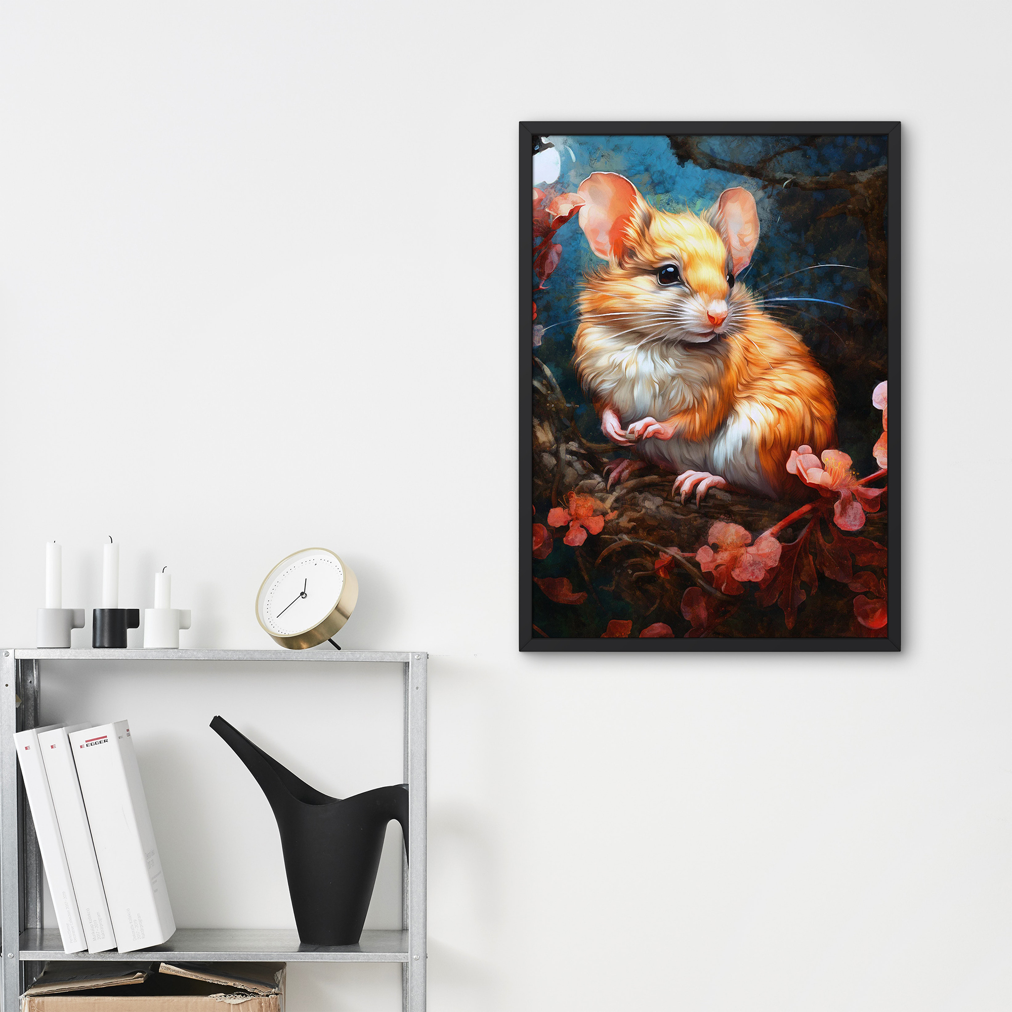Quà tặng cho tâm | Tuổi Tý | Tranh canvas nghệ thuật