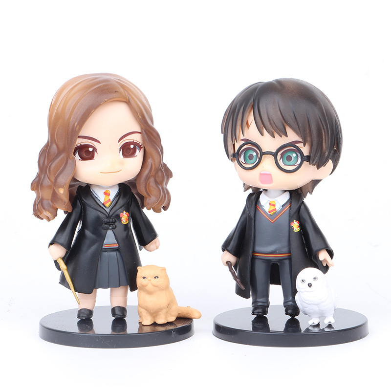 Mô hình 06 Nhân Vật Harry Potter Phiên Bản Đầu To 10Cm