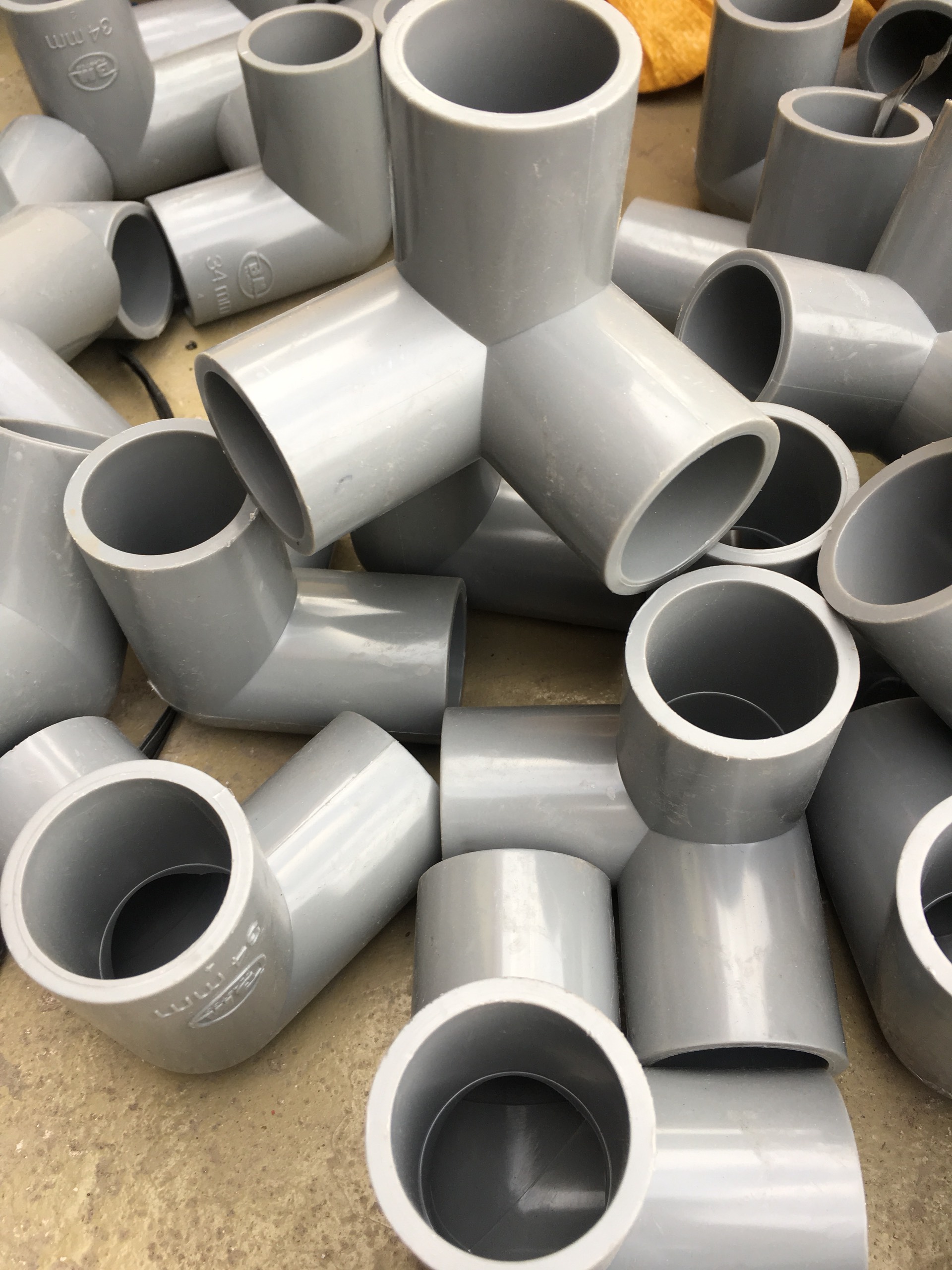Co góc 3 hướng 34 nhựa PVC Bình Minh