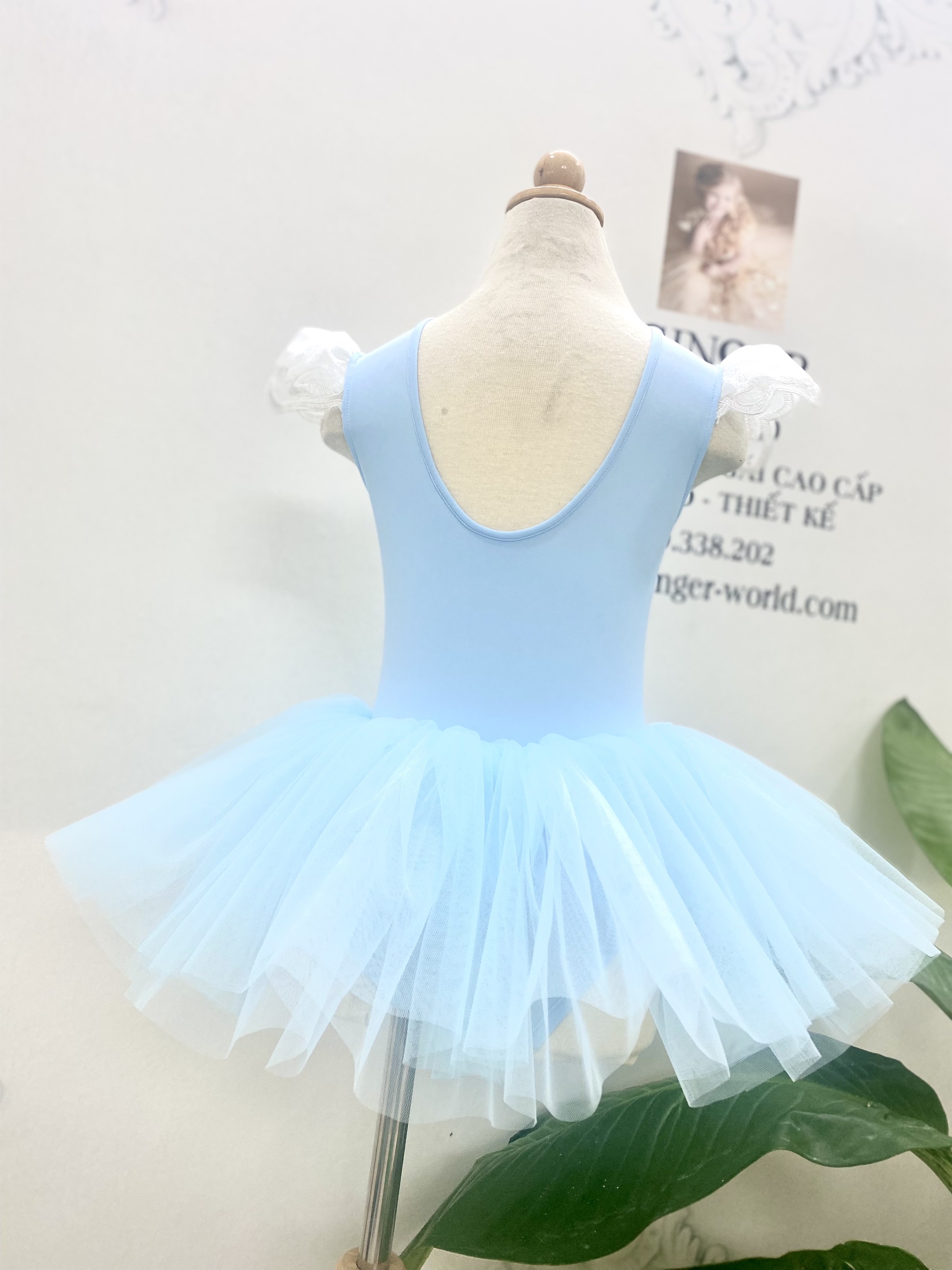 ĐẦM MÚA BALLET CHO BÉ PD386 GINGER WORLD