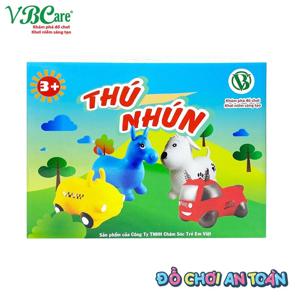 Đồ chơi thú nhún kèm bơm -khủng long VBC-KH1-339