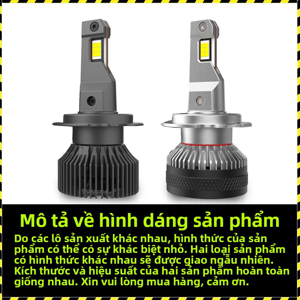 2 Bóng Đèn Cos Pha LED VinFast VF5 / VF5 Plus LED H7 Đèn Pha/ Cos - Trắng 6000K / 90W - 160W - 【VF5 / Vf5 Plus