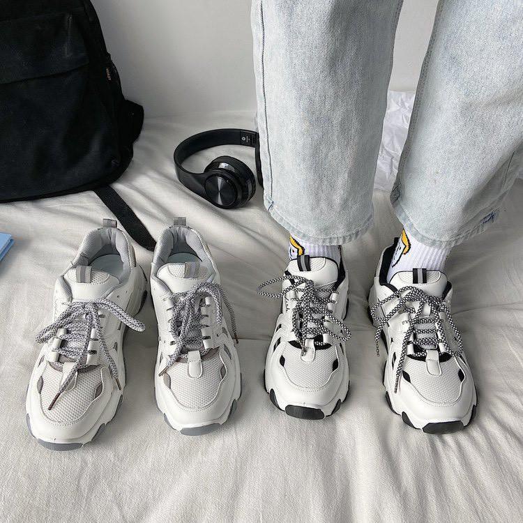 Giầy thể thao nữ phát sáng dây đốm