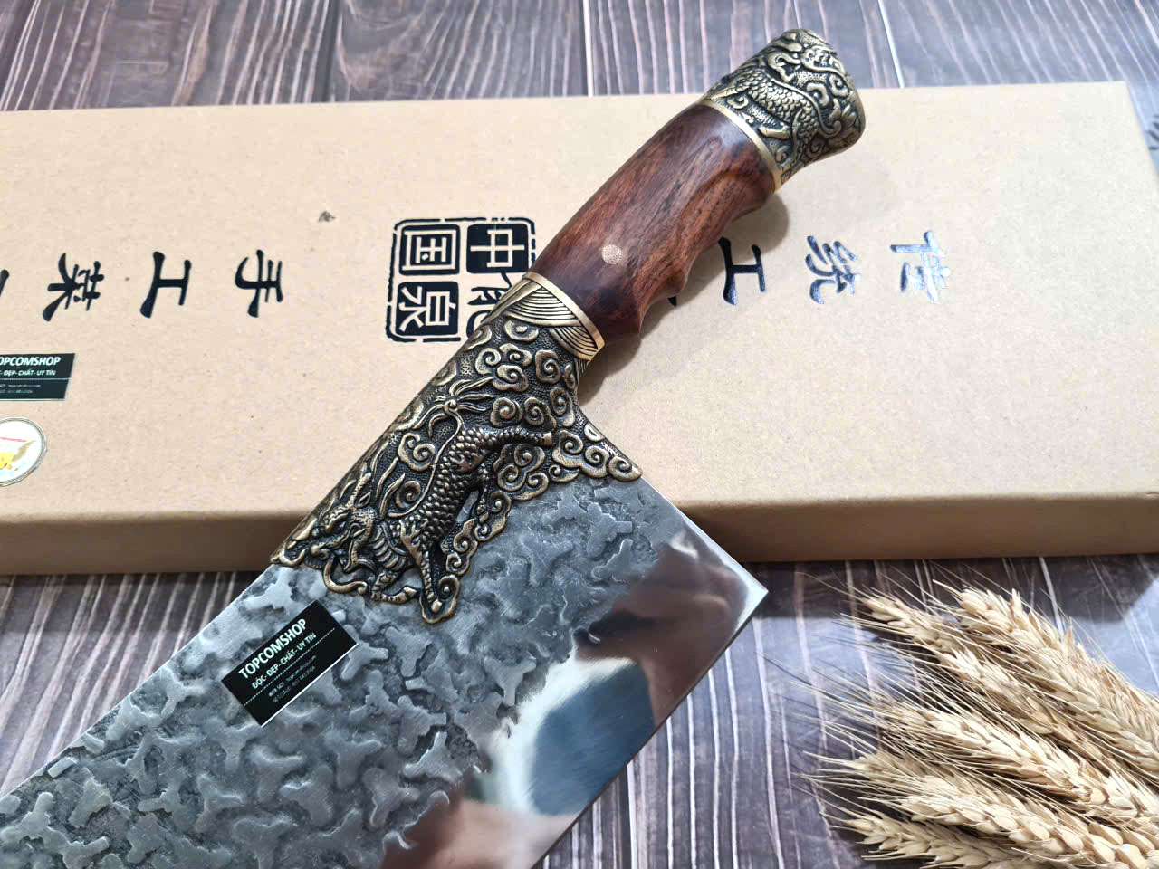 DAO BẾP - DAO THÁI KHÂU KỲ LÂN MÃ DT149 ĐỘC 6996 topcomshop vn