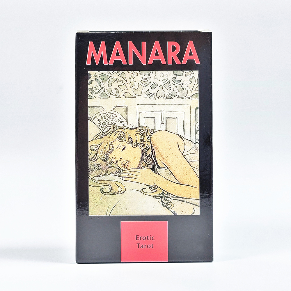Bộ Bài Manara Tarot 78 Lá Bài 7x12 Cm Tặng Đá Thanh Tẩy