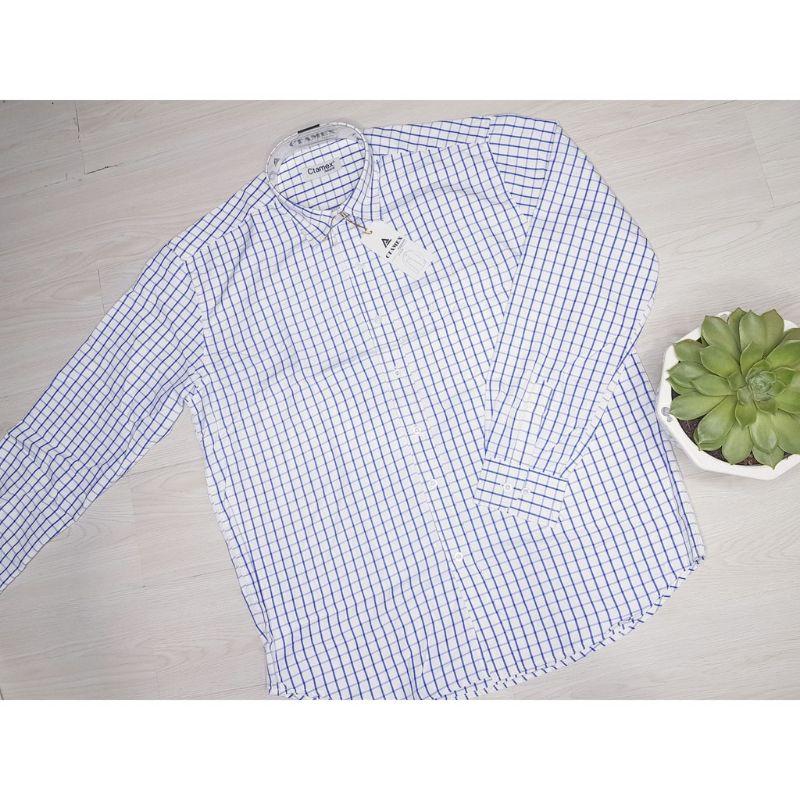 Sale 40% ÁO SƠ MI NAM CÔNG SỞ/ SƠ MI TRUNG NIÊN DÀI TAY CHẤT VẢI COTTON MỀM MẠI CÓ SIZE LỚN TỪ 50kg - 85kg