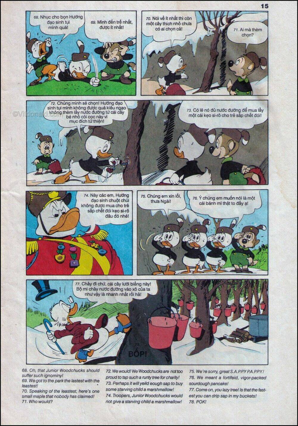 donald và bạn hữu chapter 18 18