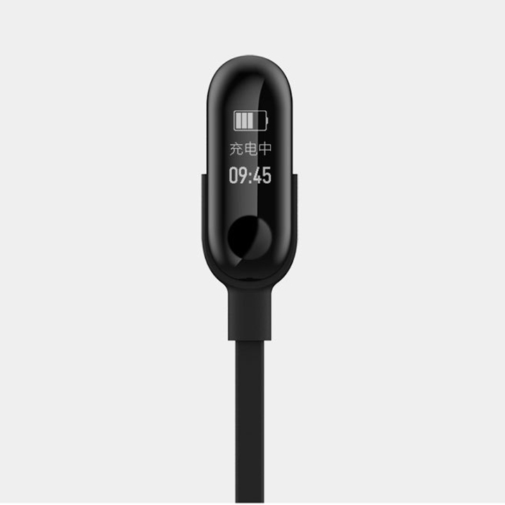 Cáp sạc cho máy Xiaomi Miband 2 / Miband 3 / Miband 4, dài 12cm Mijobs loại tiêu chuẩn - Hàng Nhập Khẩu