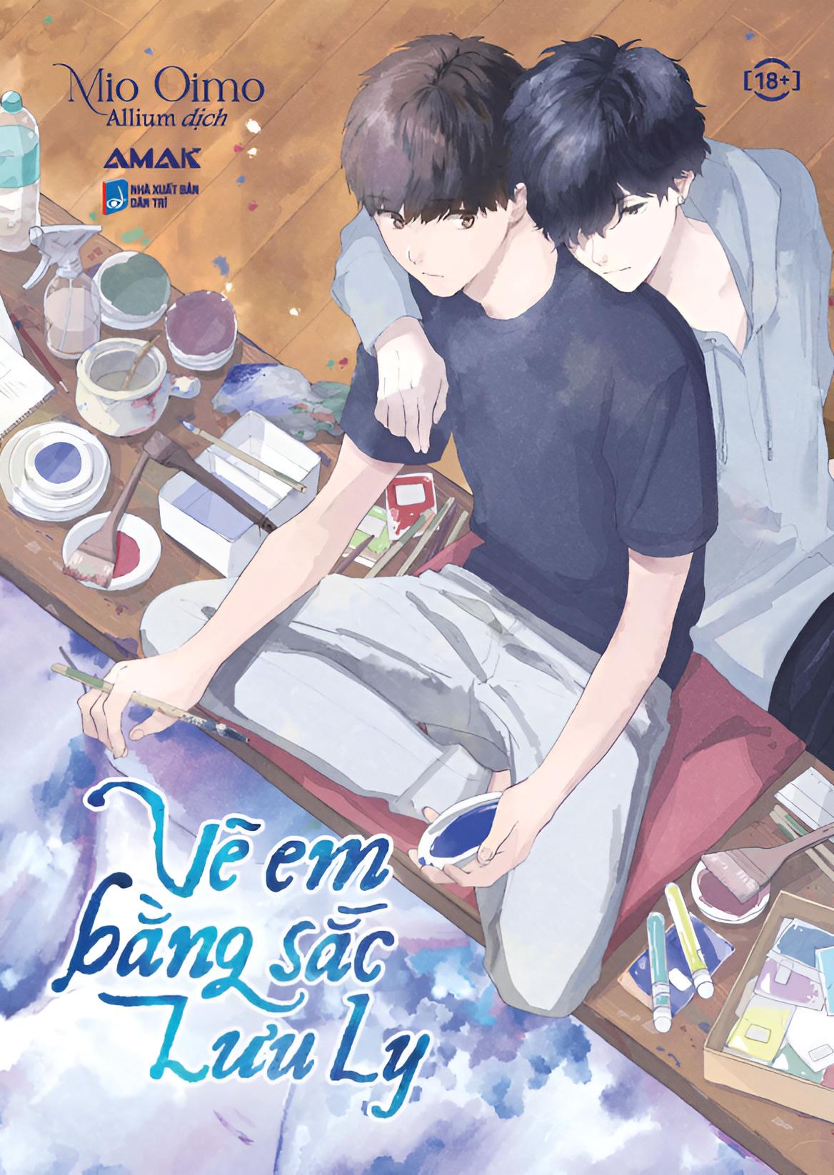 Sách - Vẽ Em Bằng Sắc Lưu Ly - Tặng Kèm Bookmark Bảng Màu + Postcard