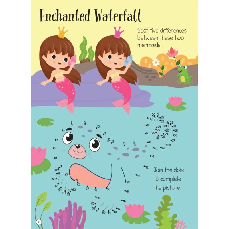 Sách Mermaid Activity Book