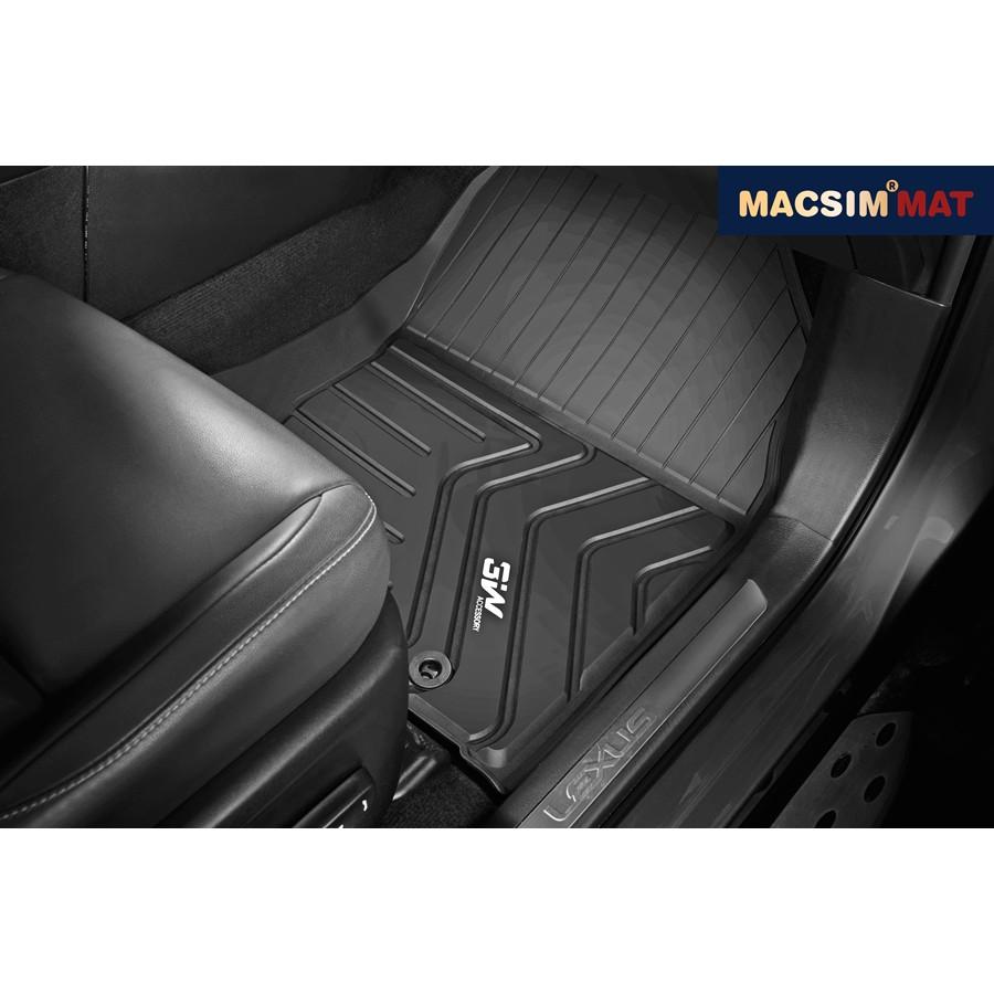 Thảm lót sàn ô tô VOLKSWAGEN TOUAREG 2012-2018 Chất liệu TPE cao cấp, thiết kế sang trọng tinh xảo thương hiệu Macsim 3w