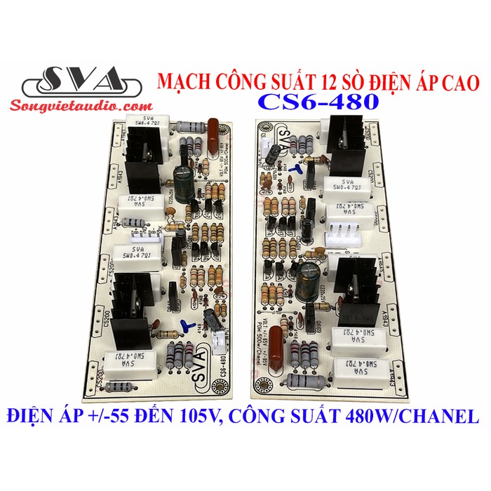 MẠCH CÔNG SUẤT 12 SÒ ĐIỆN ÁP CAO CS-480