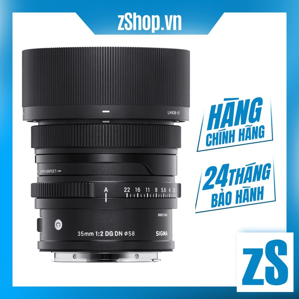 Ống Kính Sigma 35mm f/2 DG DN for Sony E
