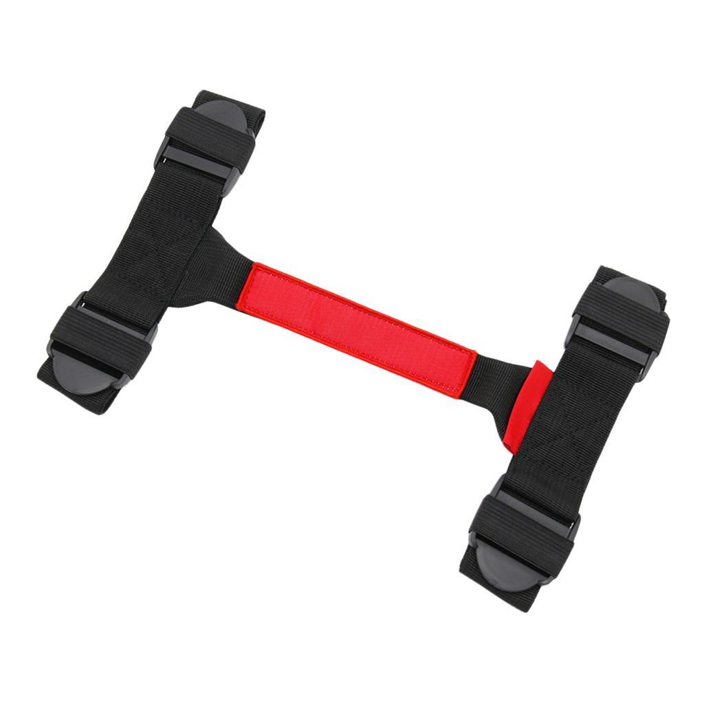 Motorcycle Side Aluminum Box Handle Strap Rope for F800GS Red