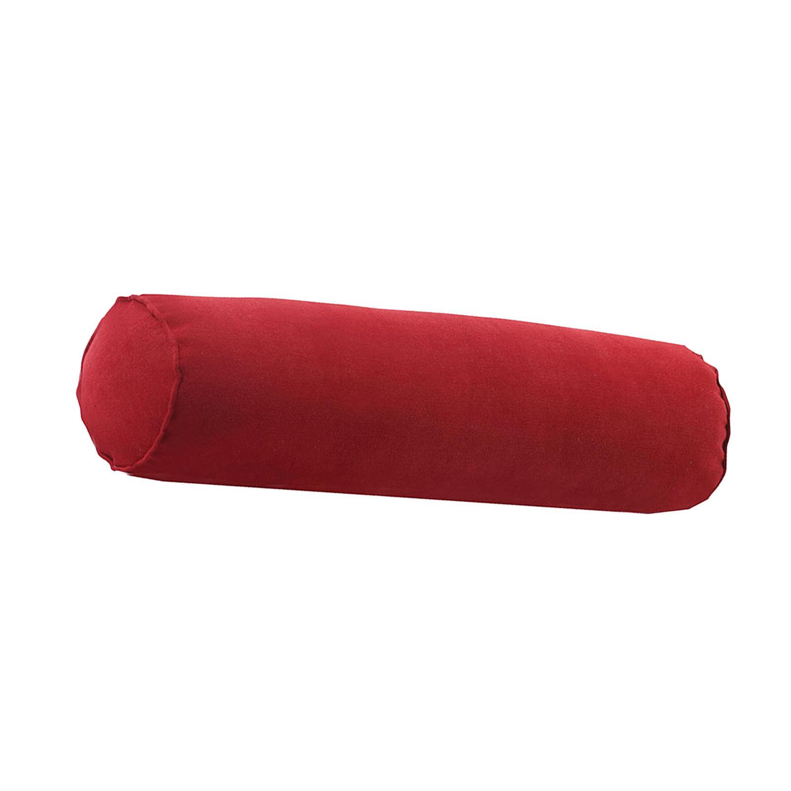 Round Neck Pillow Comfortable Cervical Neck Roll Pillow for Car Side Back