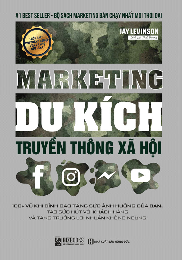 Bộ sách 5 cuốn Nt Marketing Du Kích