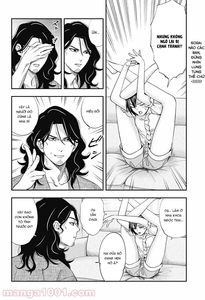 excuse me dentist, its touching me! chapter 25 8