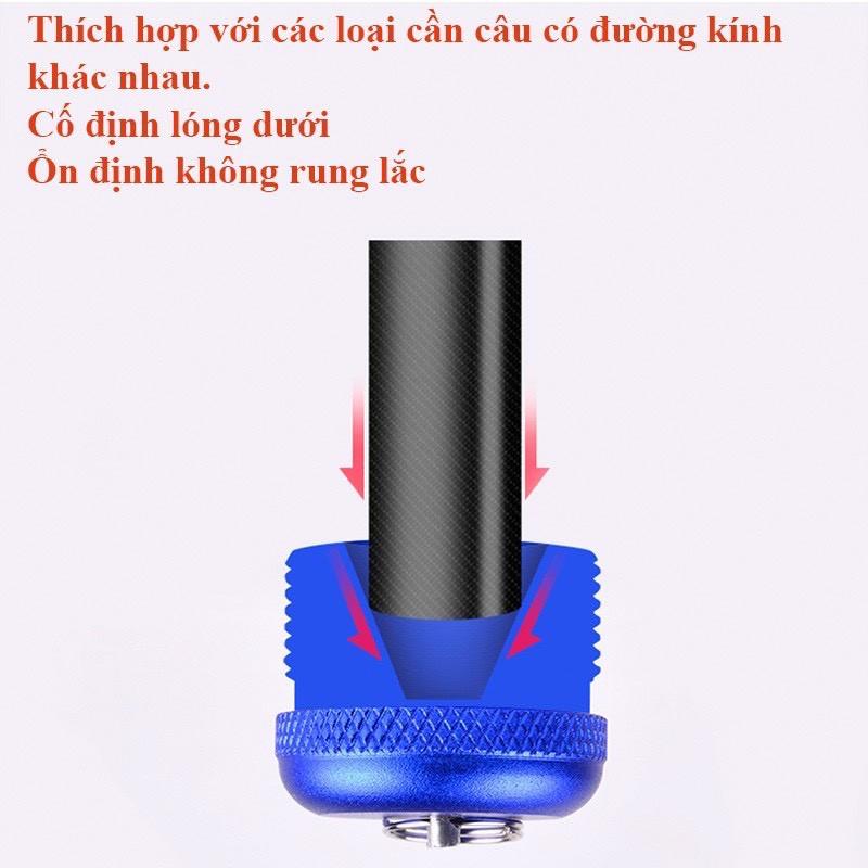 Hạ lóng cần tay CHIXUAN chất liệu hợp kim nhôm chống gỉ sét chuyên dụng câu đài , câu đơn tiện lợi