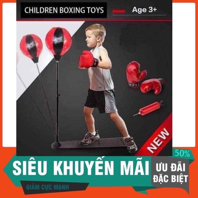 Bộ BOXING Đấm Bốc Size Trẻ Em Siêu Đẹp