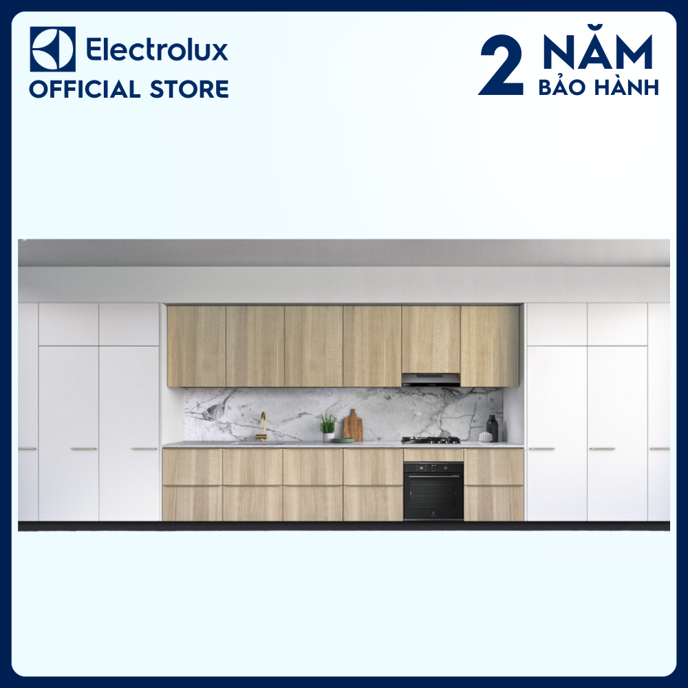 Máy hút mùi Electrolux dạng cổ điển 70cm ERF715SBA, Lực hút mạnh mẽ loại bỏ mùi hôi nhanh chóng, Dễ dàng vệ sinh [Hàng chính hãng]