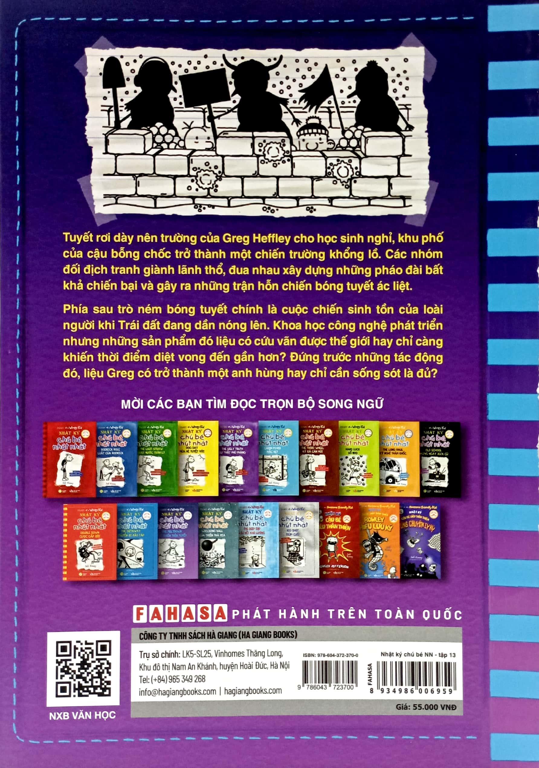 Nhật Ký Chú Bé Nhút Nhát - Tập 13: Đại Chiến Trên Tuyết