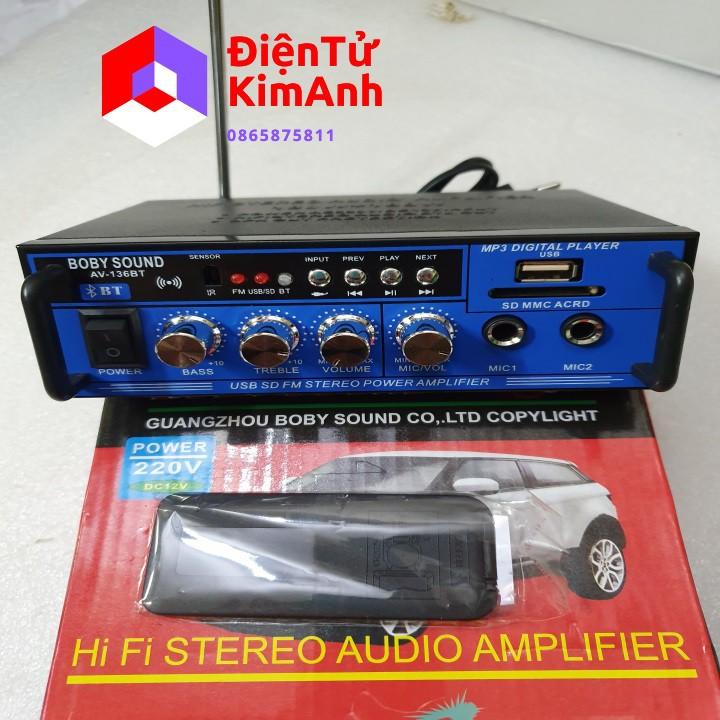 Ampli mini karaoke AV-136BT