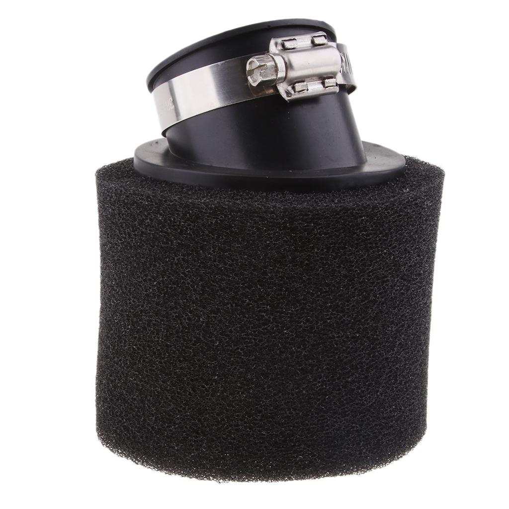 48mm Straight Foam Air Filter Pod for 150cc PIT Quad Dirt Bike ATV Buggy