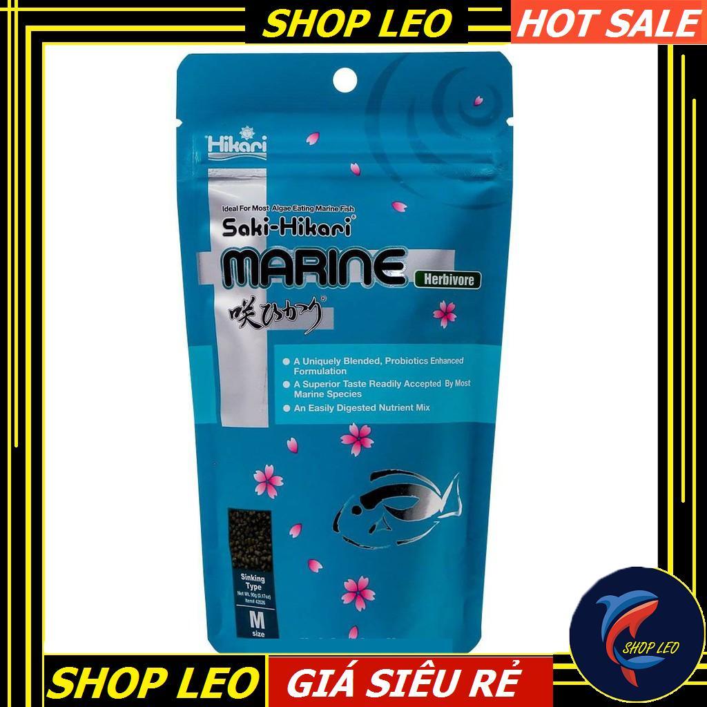 Thức ăn cho cá biển ăn rong, tảo SAKI-HIKARI MARINE HERBIVORE - thức ăn cá biển cao cấp - hồ cá biển - bể nước mặn
