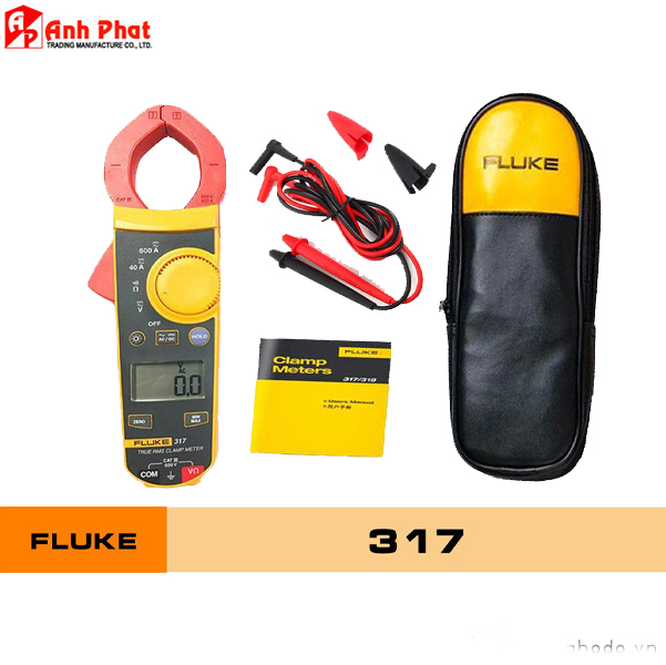 Fluke 317 Ampe kìm đo dòng điện ac/dc 600A