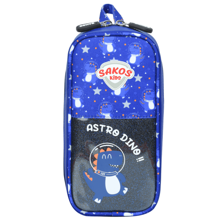 Bóp Đa Năng Đựng Bút Viết, Dụng Cụ SAKOS SHINE CASE - Họa Tiết Dễ Thương, Chống Thấm