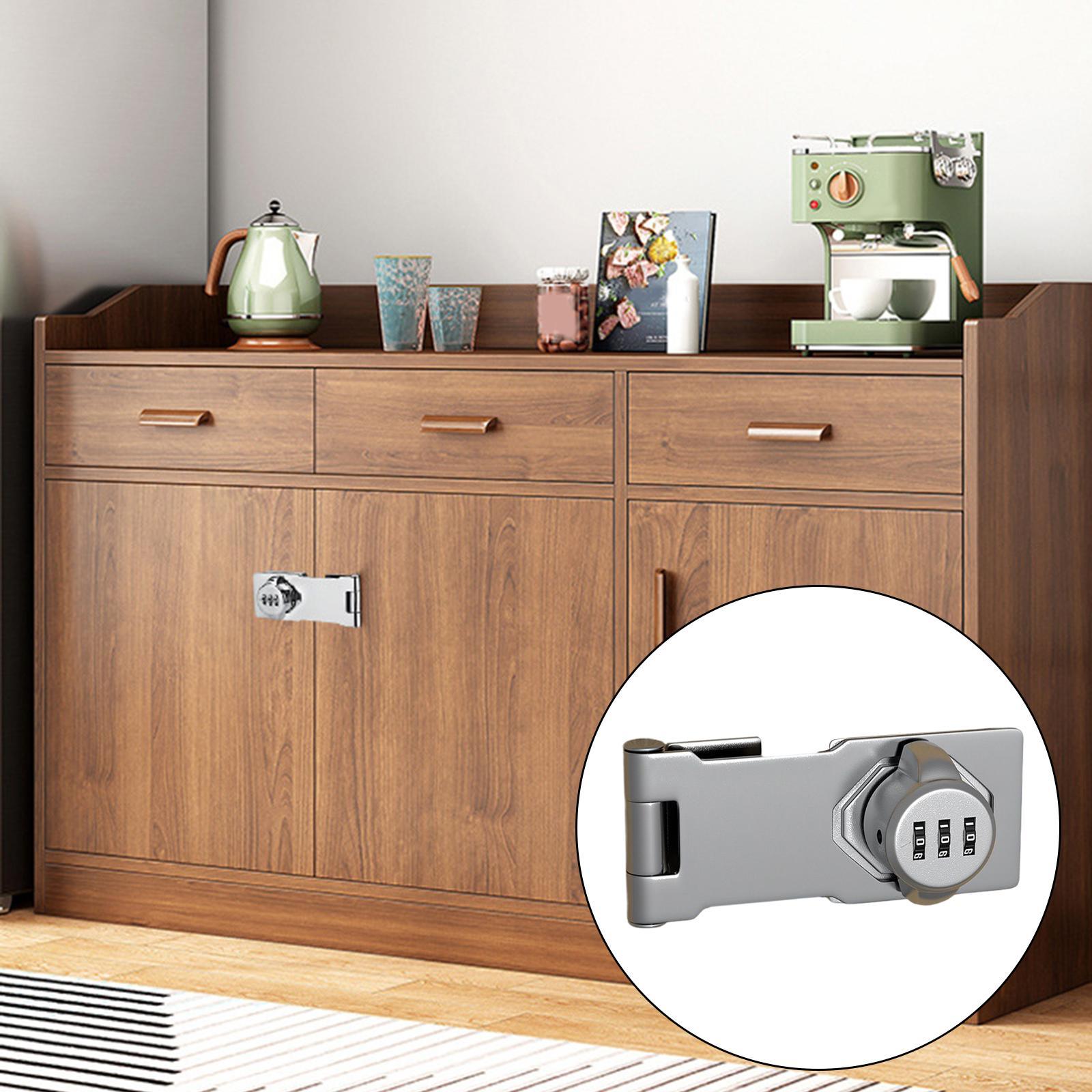 Cabinet Door Lock Household Password Lock Cupboard Drawer Lock for Pet Doors