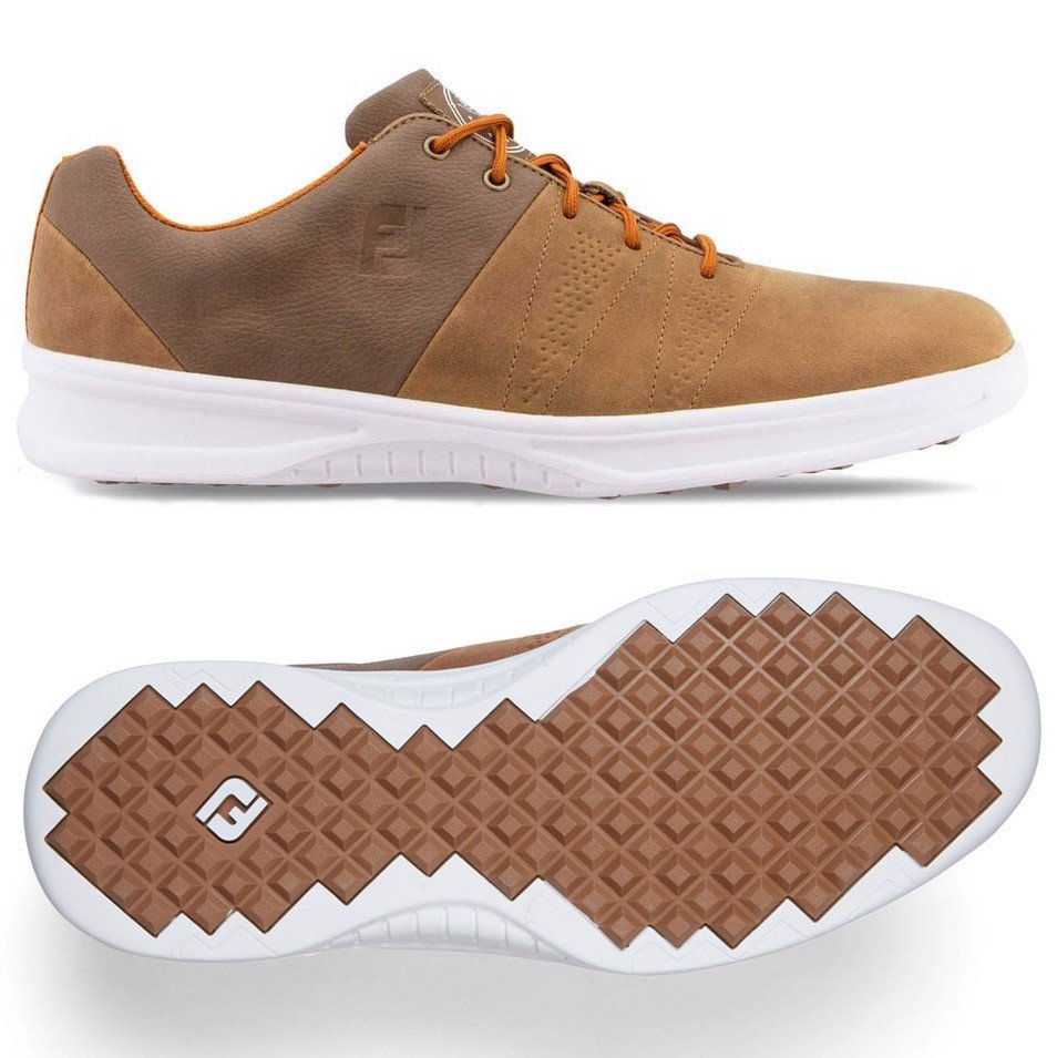 Giày Golf Nam FJ JF CONTOUR CASUAL SPKL BROWN-54057