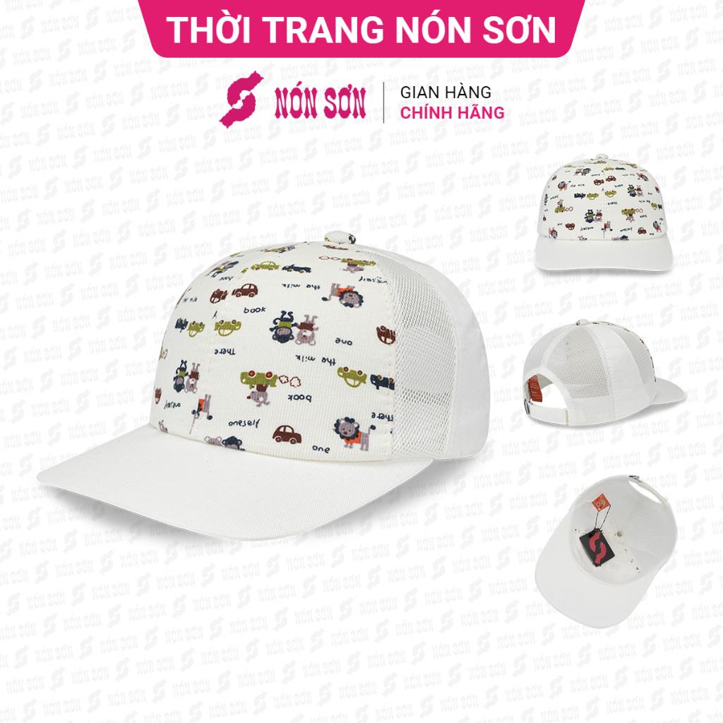 Mũ kết lưỡi trai trẻ em thời trang NÓN SƠN-MCTE012-TR2HV