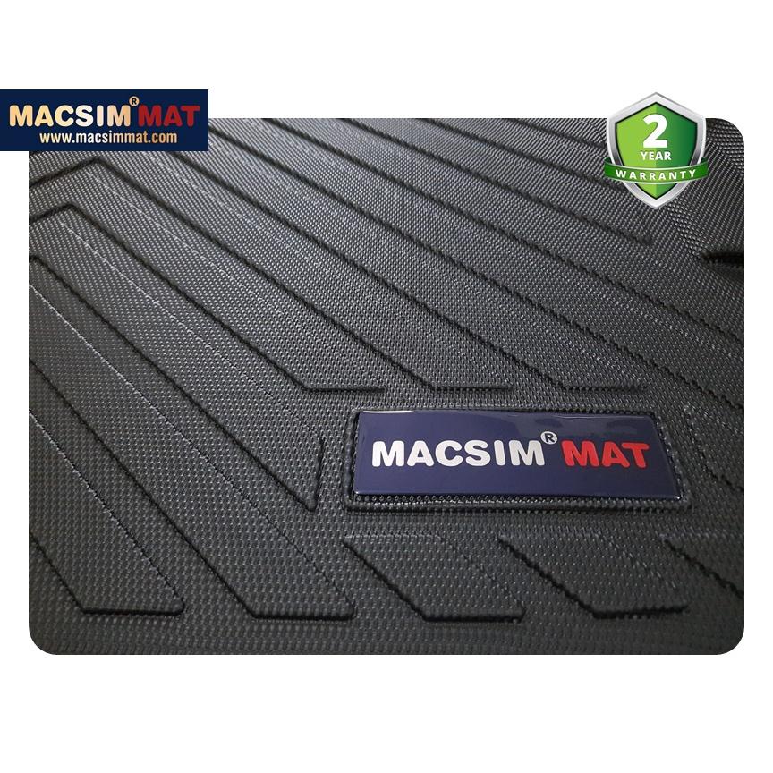 Thảm lót cốp xe ô tô Mercedes S class S400L/S320L 2014-2020 nhãn hiệu Macsim chất liệu TPV cao cấp màu đen