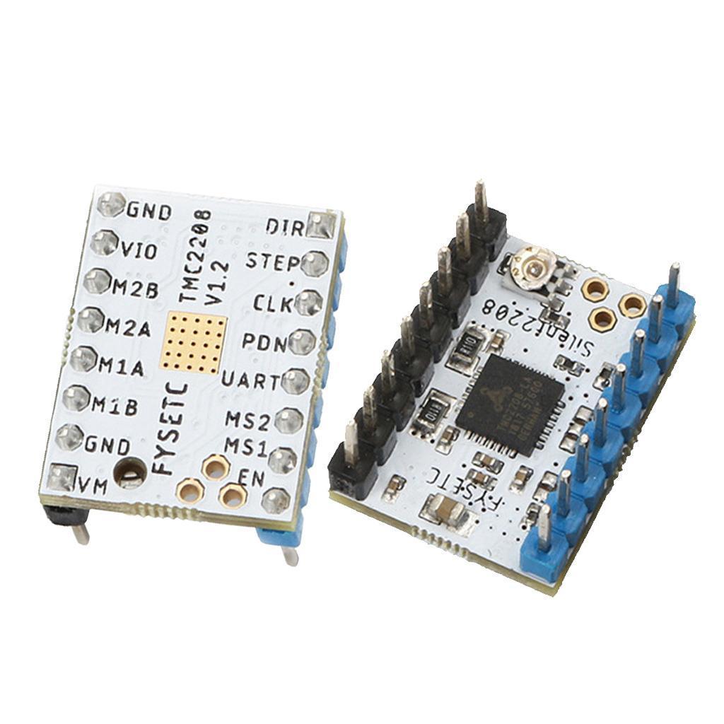 TMC2208 V1.2 Step Stick Module Stepper Motor Driver For 3D Printer - White