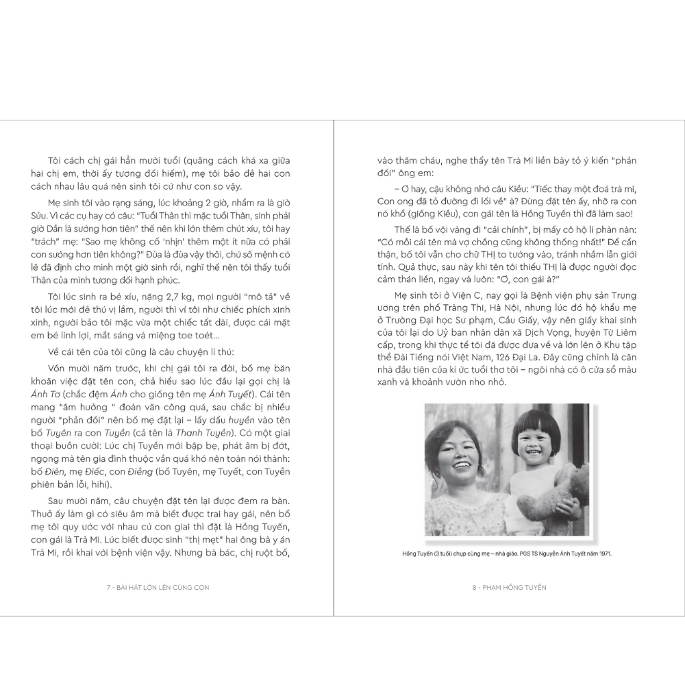 Bài hát lớn lên cùng con