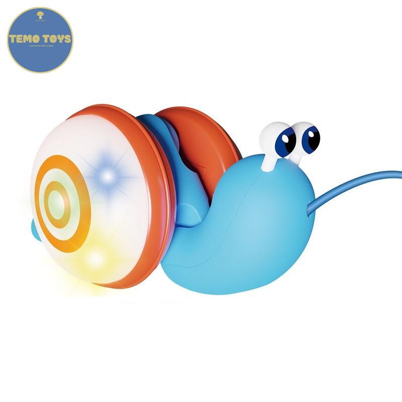 Đồ Chơi Trẻ Em ốc Sên Có Đèn Phát Sáng Phát Nhạc Vui Nhộn Dễ Thương Dắt Đi Dạo cho bé