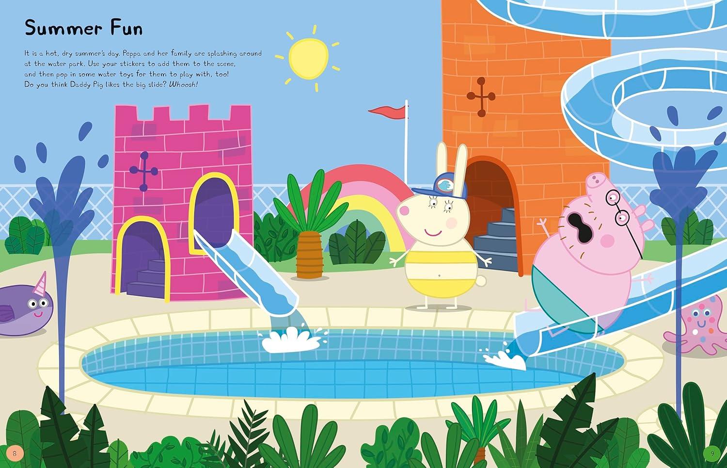 Sách Peppa Pig: Peppa'S Seasons Sticker Book_Pguk 0125