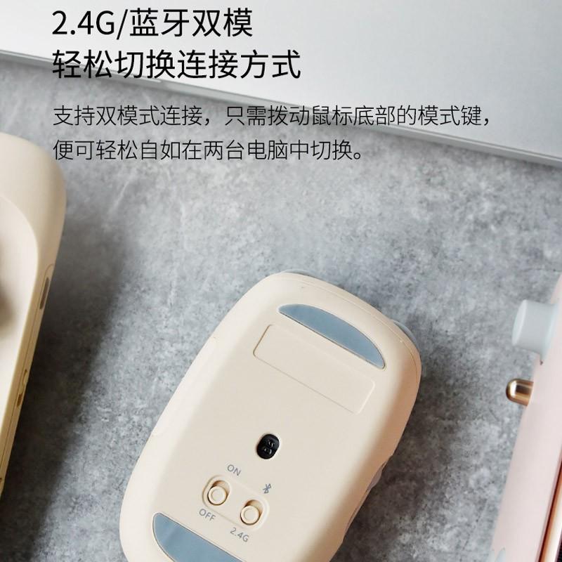 Chuột Xiaomi LOFREE bluetooth 2.4G không dây cho máy tính-Hàng chính hãng